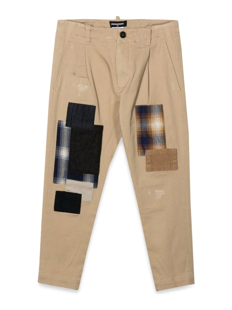 PANTS WITH PATCHES