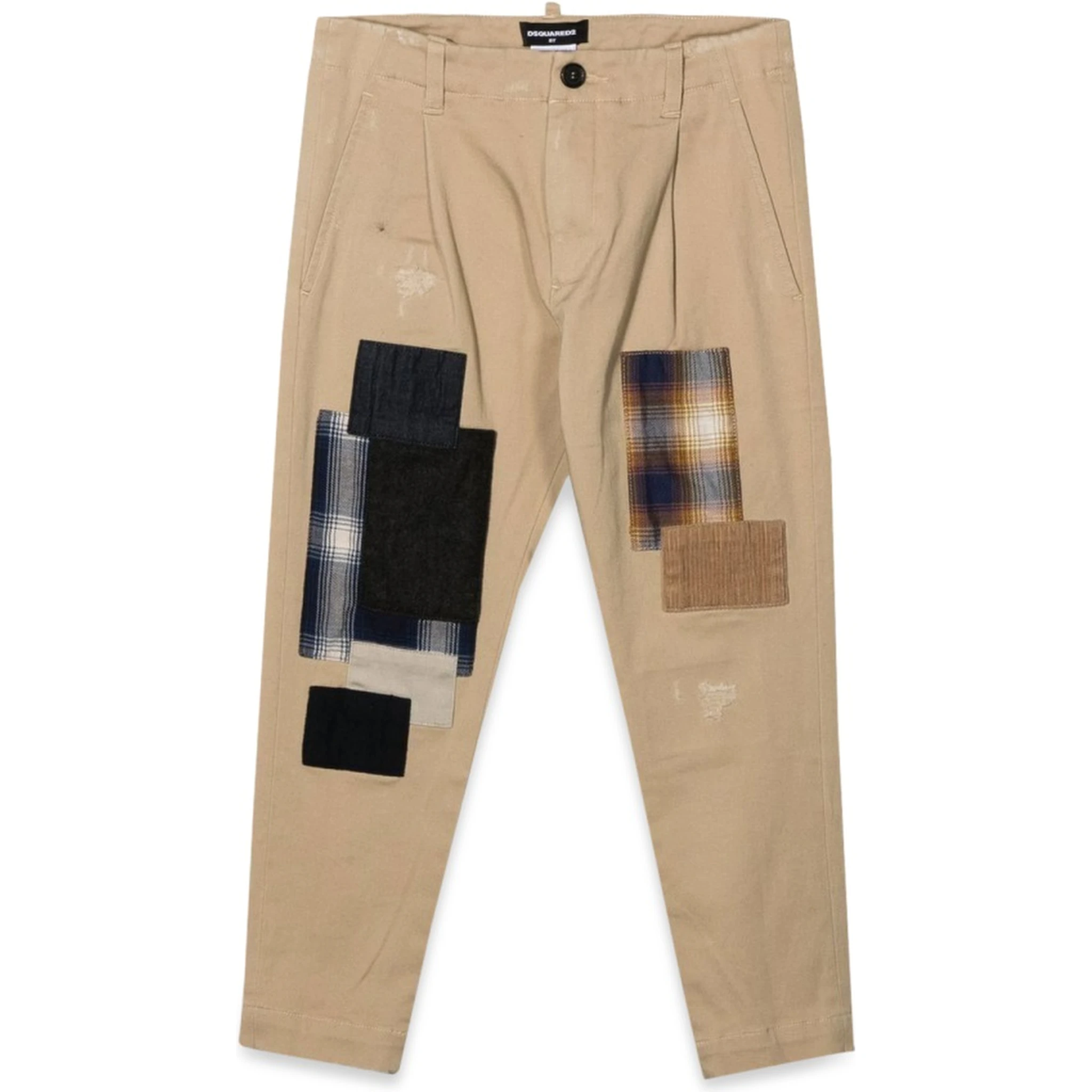 PANTS WITH PATCHES