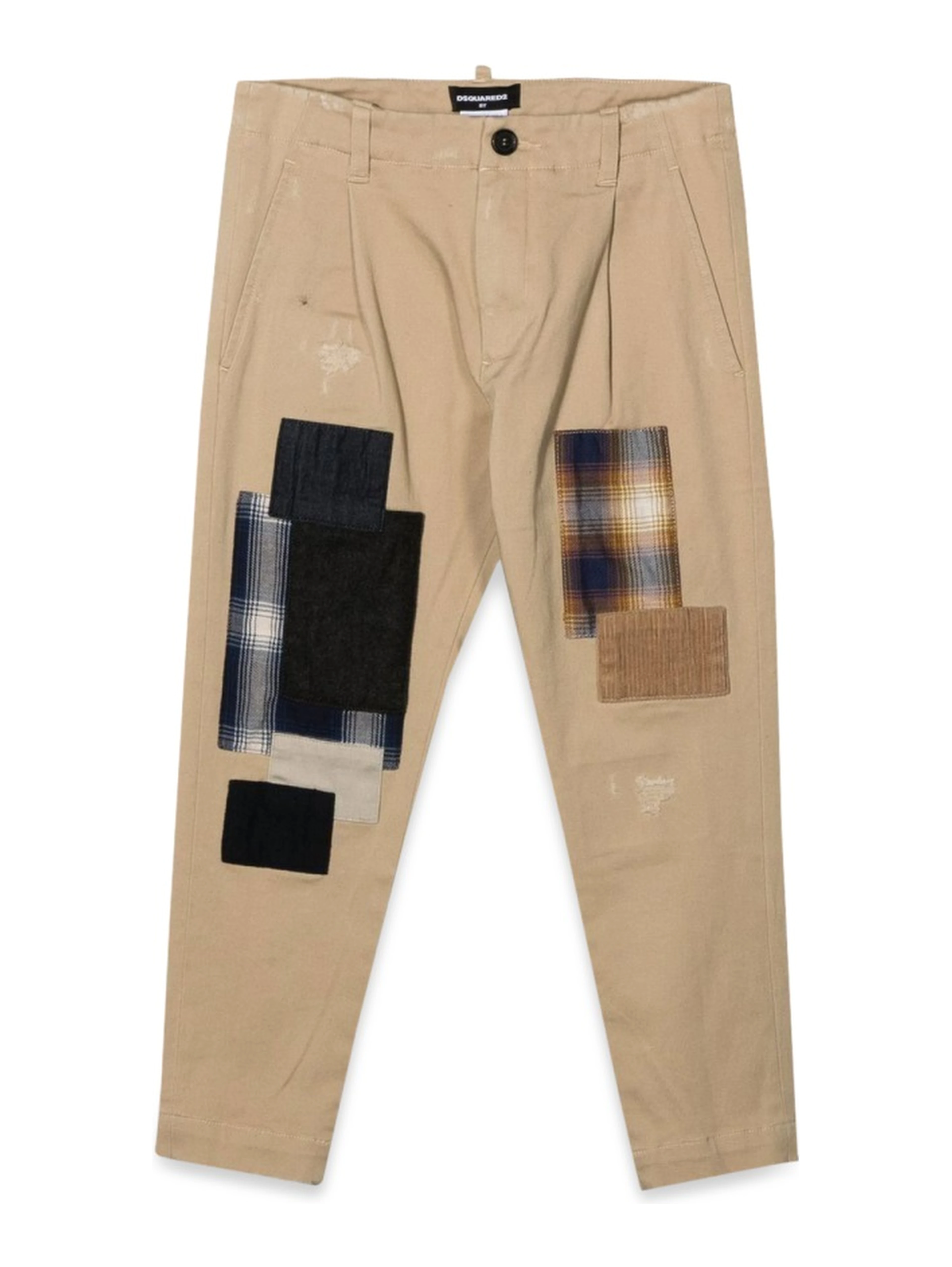 PANTS WITH PATCHES