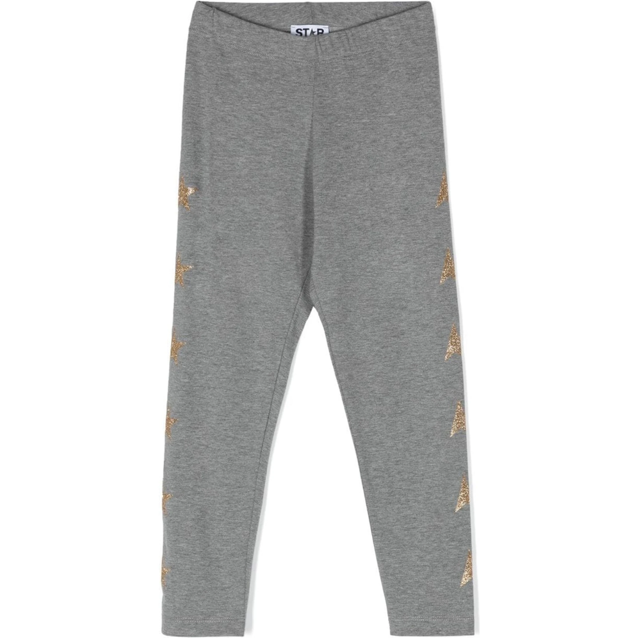 STAR/ GIRL'S LEGGINGS/ GLITTER MULTISTAR PRINTED