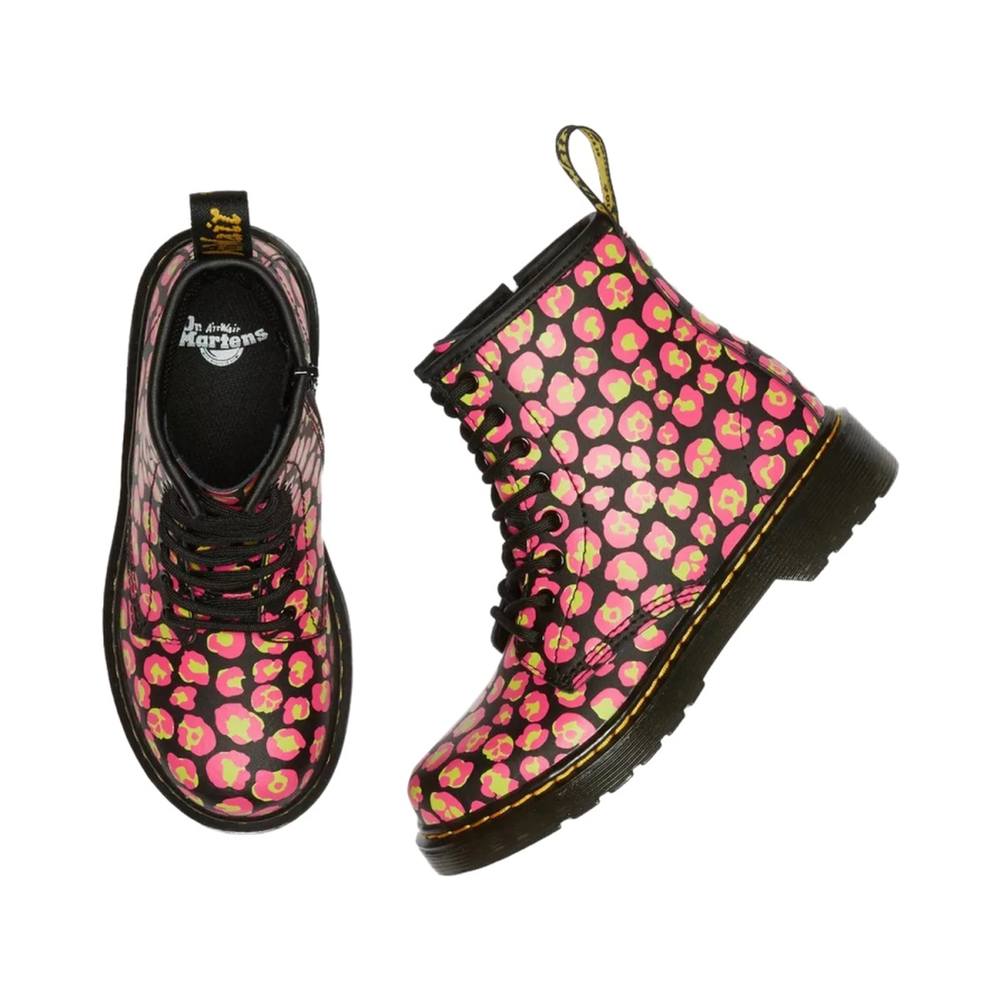 LACE BOOTS 1460 LEOPARD