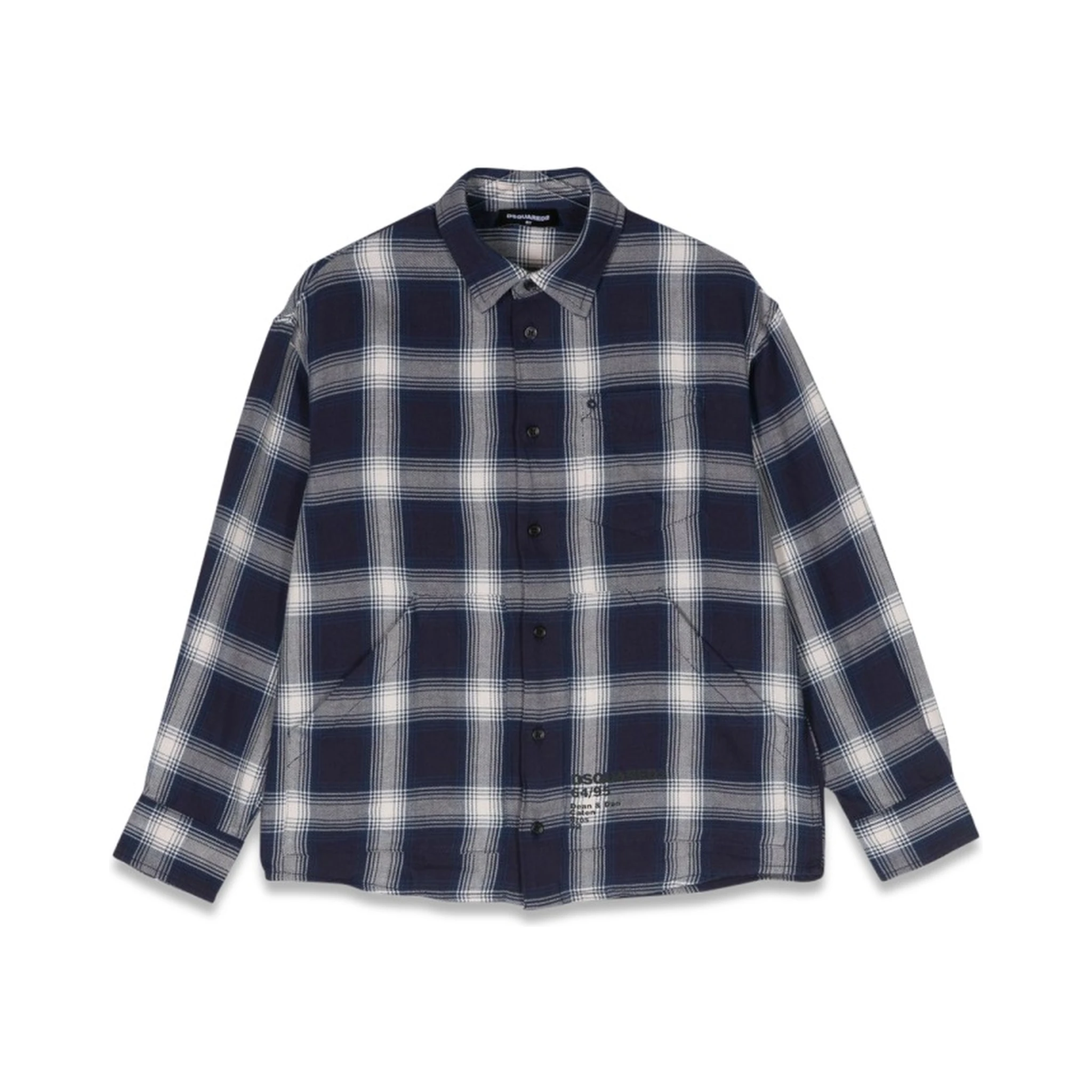OVER CHECKED SHIRT