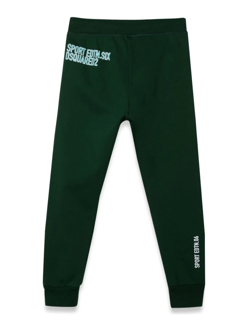 PLUSH PANTS LEAF LOGO ON FRONT LEG
