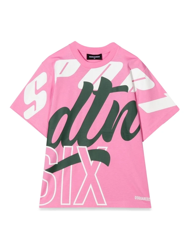 T-SHIRT ALLOVER WRITING