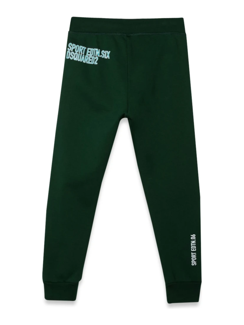 PLUSH PANTS LEAF LOGO ON FRONT LEG