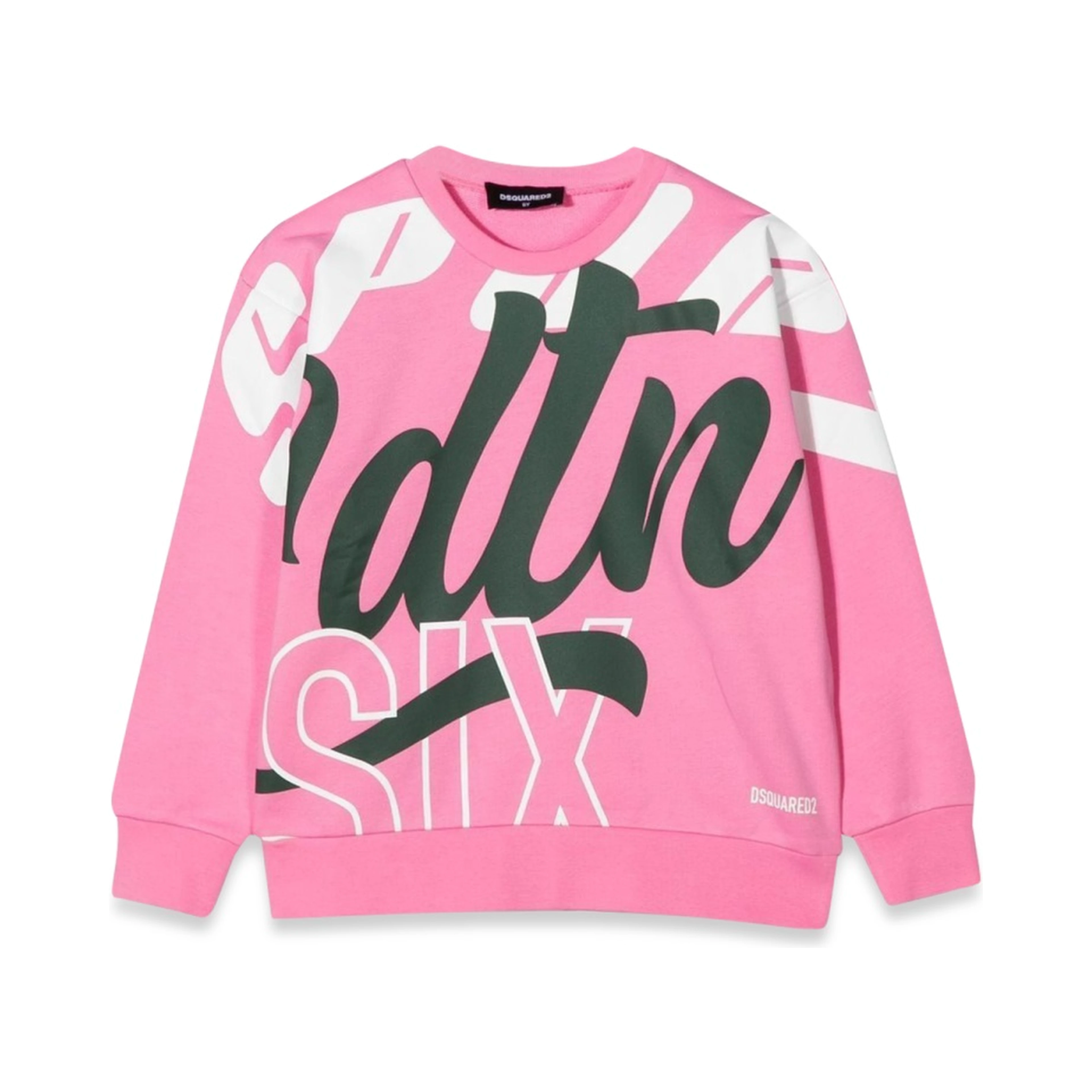 CREWNECK SWEATSHIRT ALLOVER WRITING