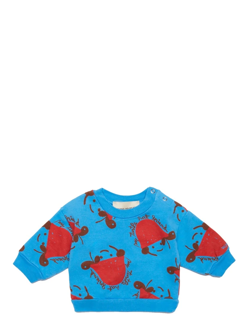 TURTLE HAT CREWNECK SWEATSHIRT