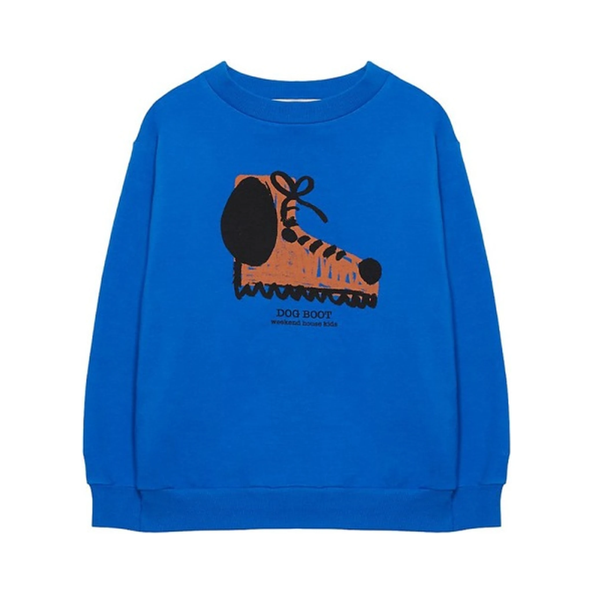 DOG BOOTS CREWNECK SWEATSHIRT