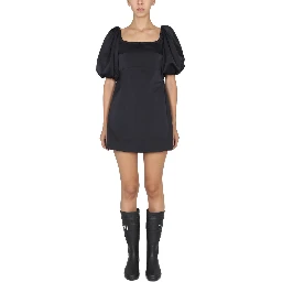 MINI DRESS WITH BALLOON SLEEVES