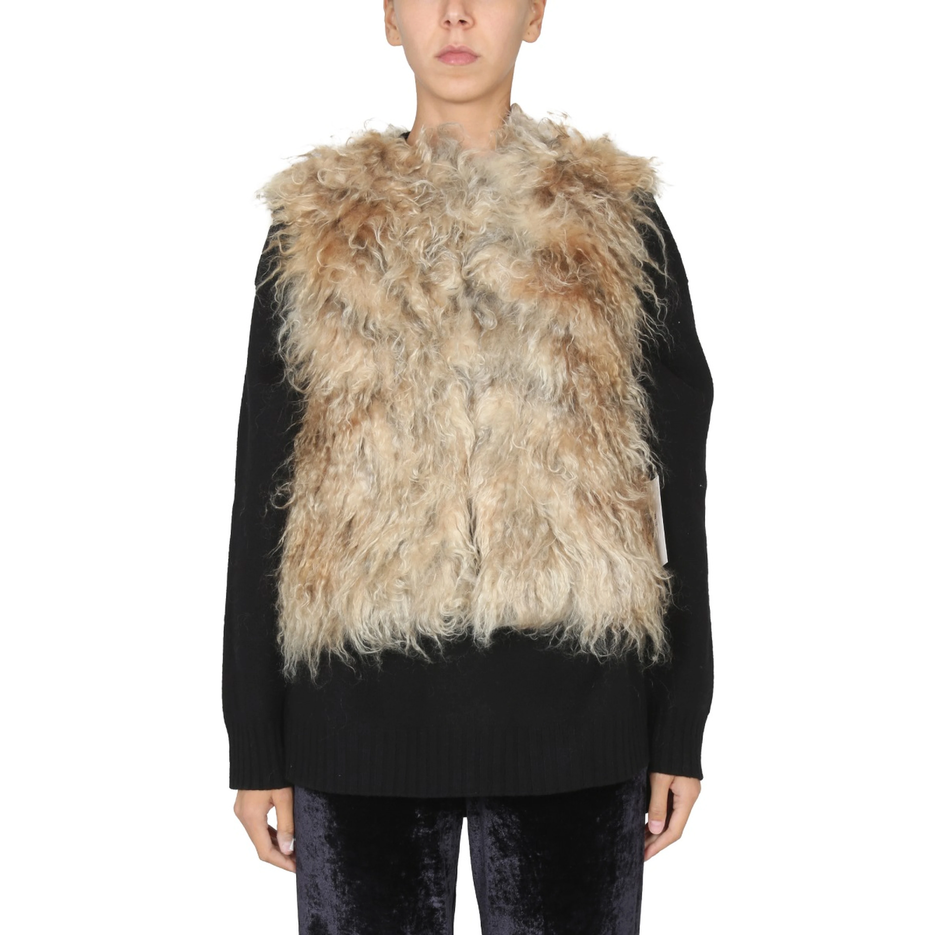 MOHAIR FUR VEST