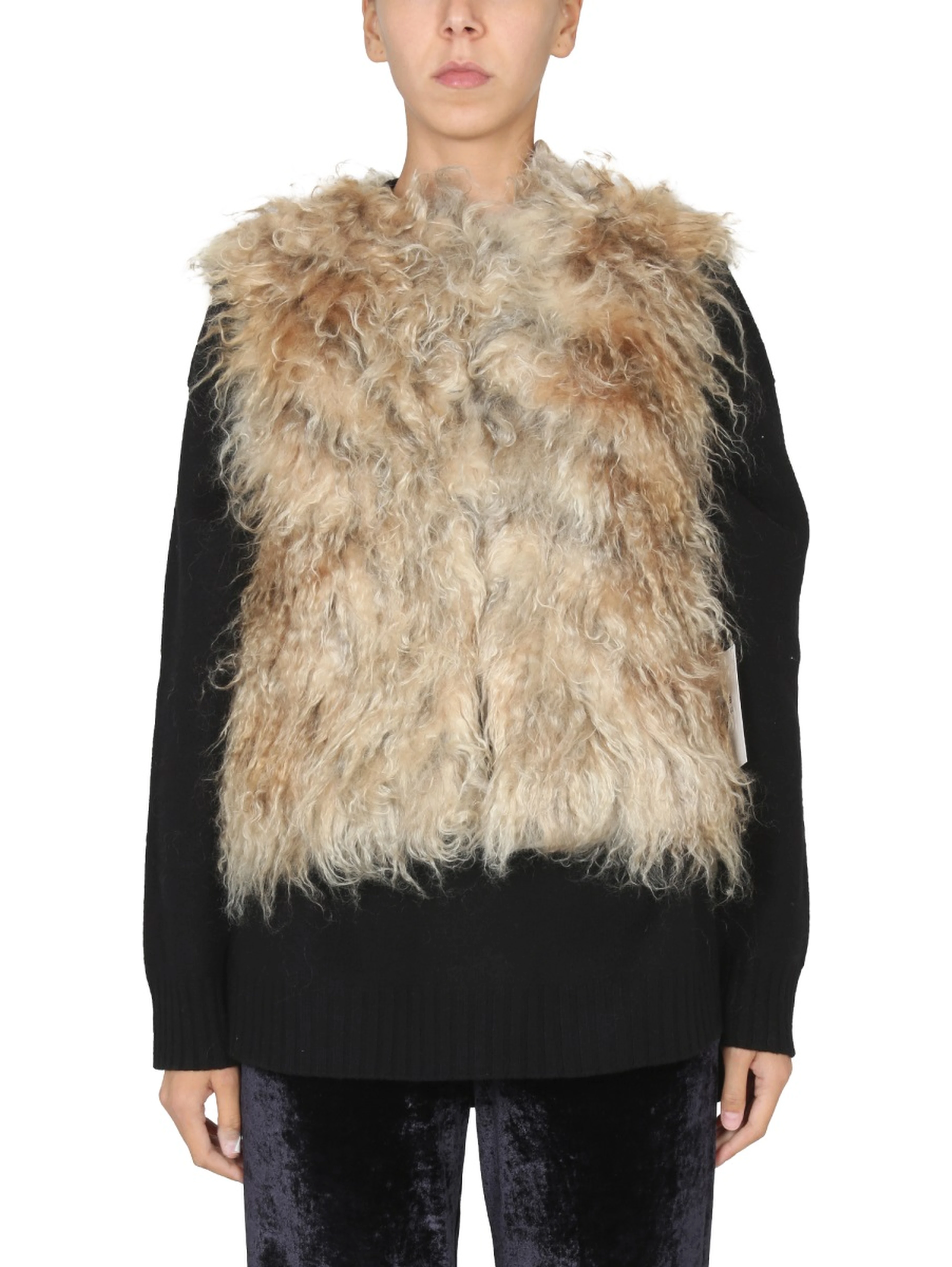 MOHAIR FUR VEST