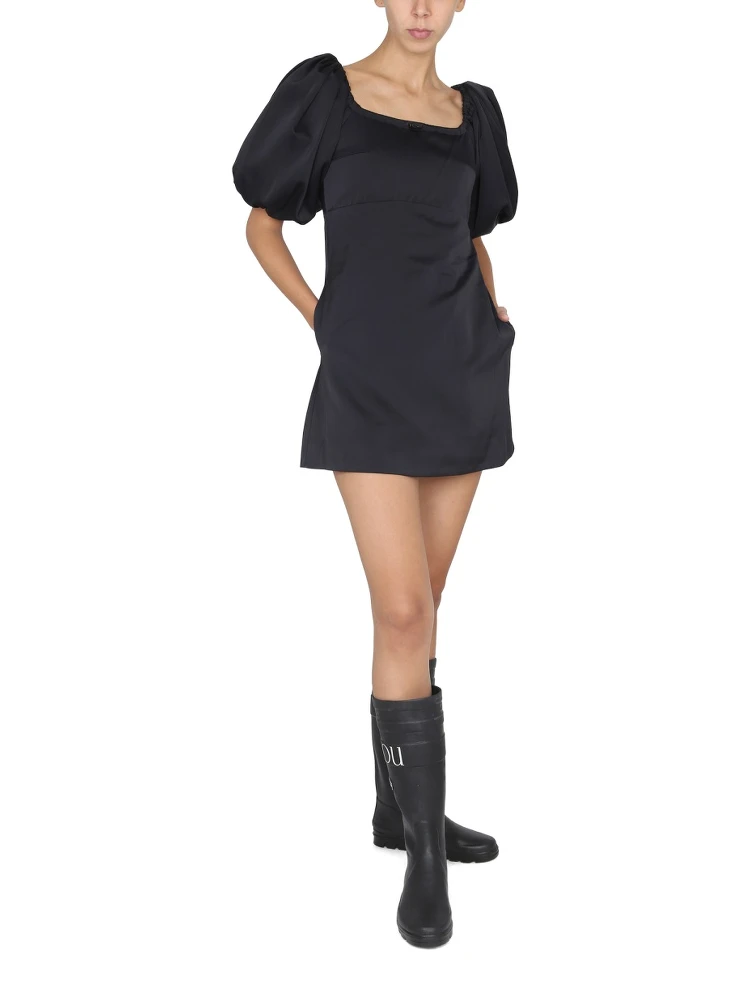 MINI DRESS WITH BALLOON SLEEVES alternative
