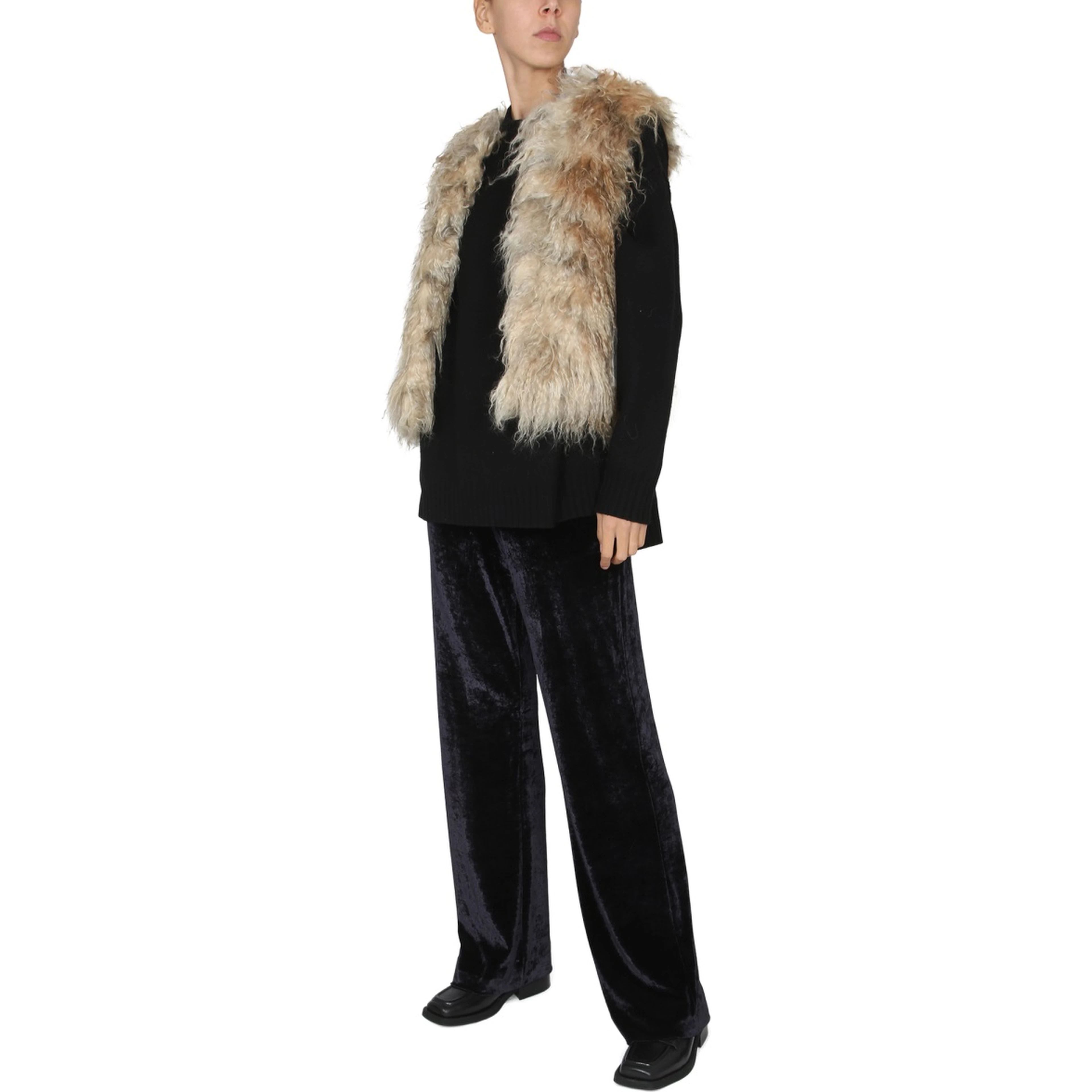 MOHAIR FUR VEST