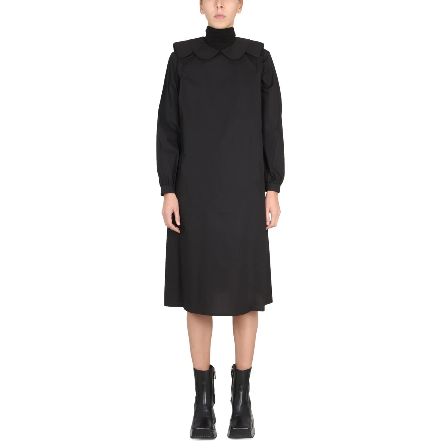 RELAXED FIT SHIRT DRESS