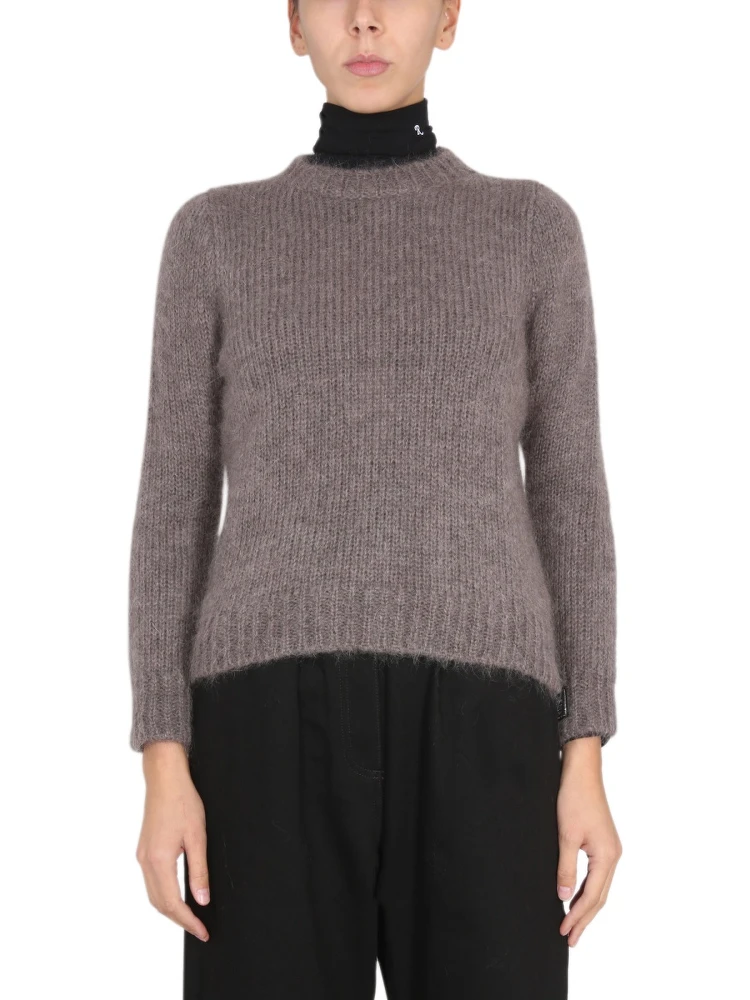 MOHAIR CREWNECK SWEATER