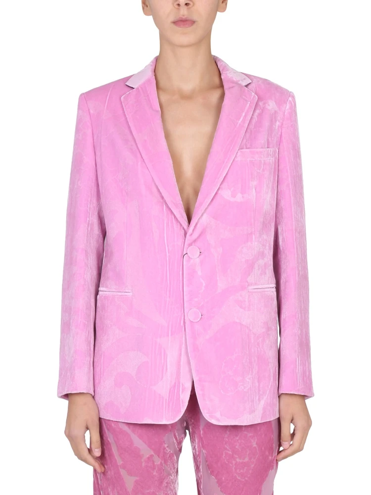 MAXI PAISLEY PATTERNED JACKET