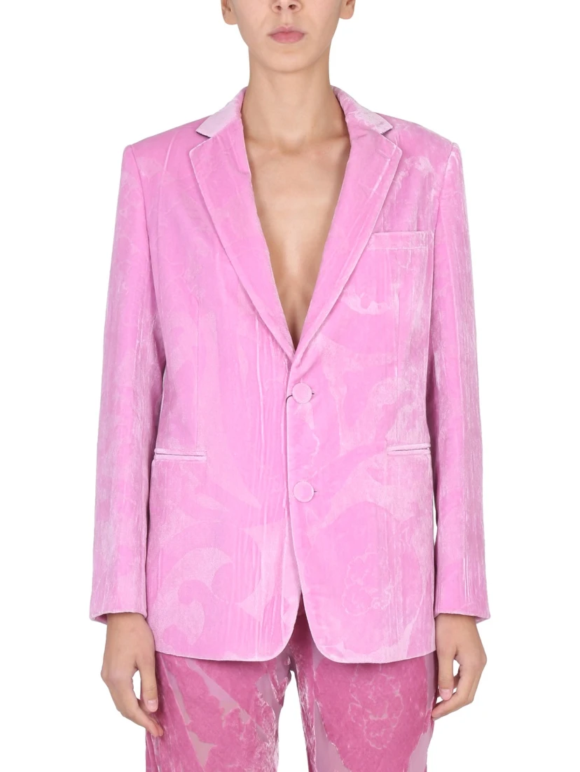 MAXI PAISLEY PATTERNED JACKET