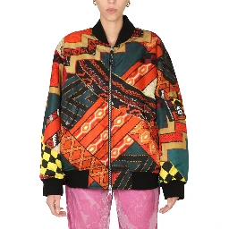 PATCHWORK BOMBER JACKET