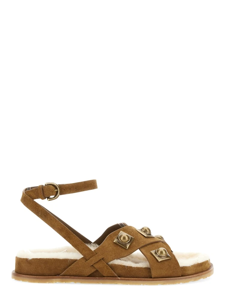 "CROWN ME" SANDAL