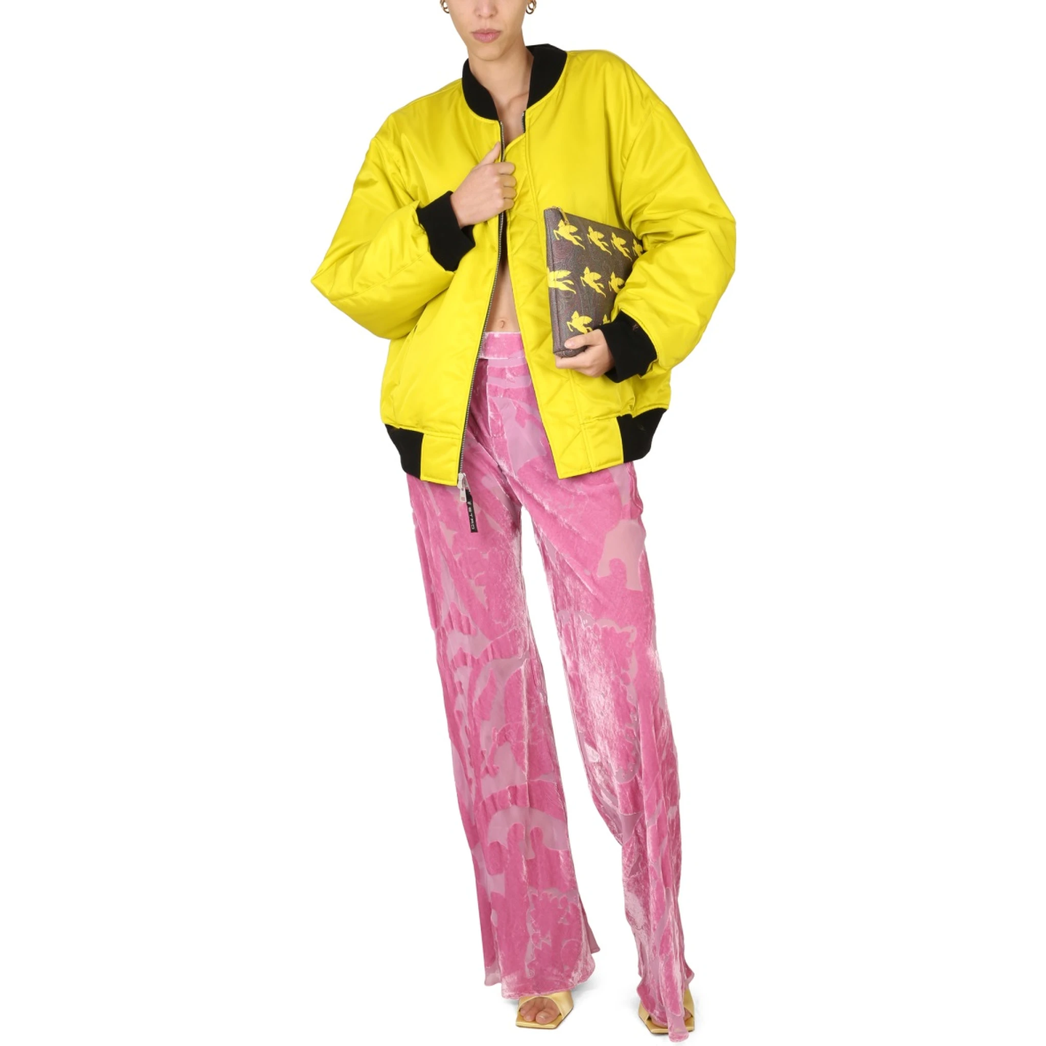 PATCHWORK BOMBER JACKET