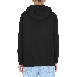 SWEATSHIRT WITH I LOVE YOU LOGO