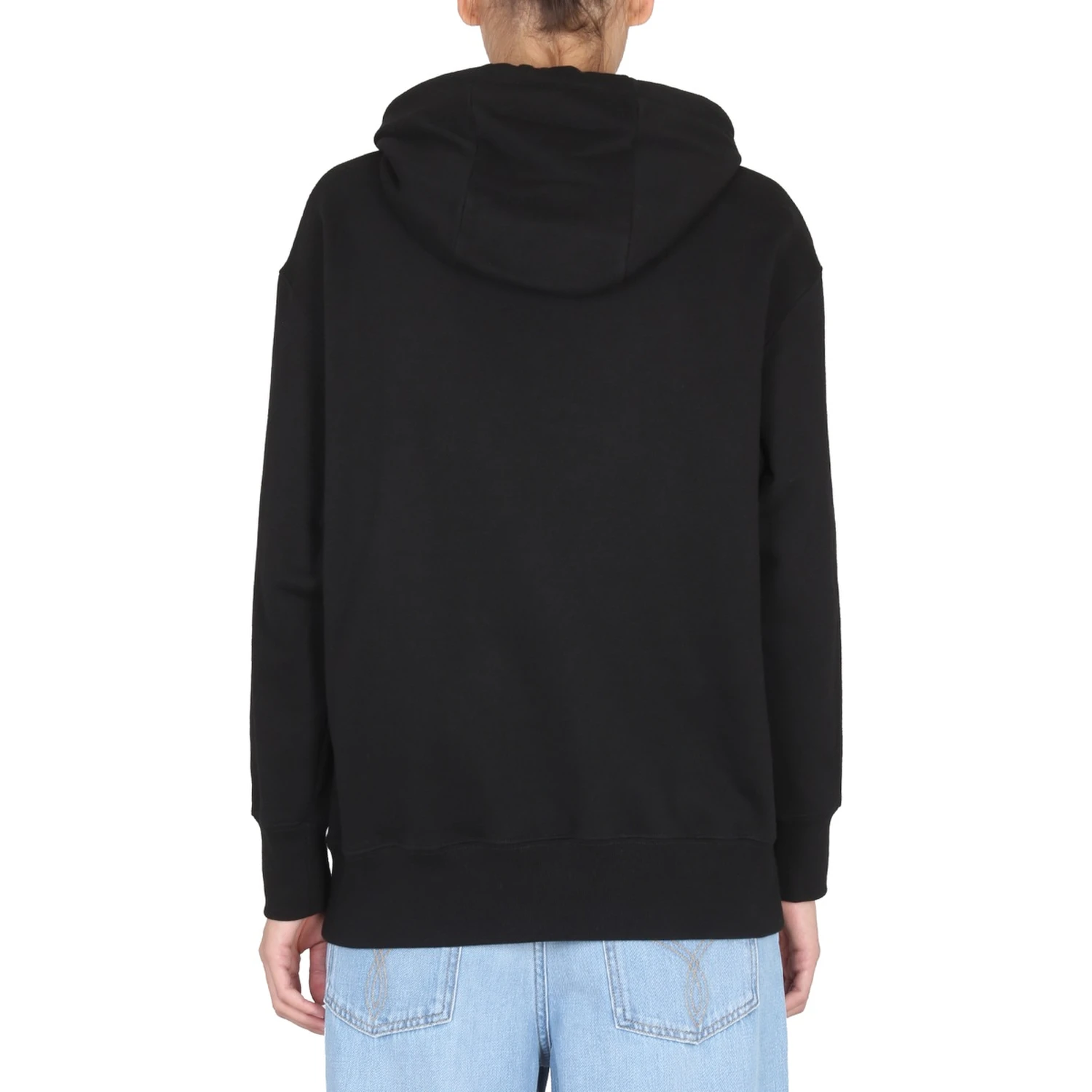 SWEATSHIRT WITH I LOVE YOU LOGO