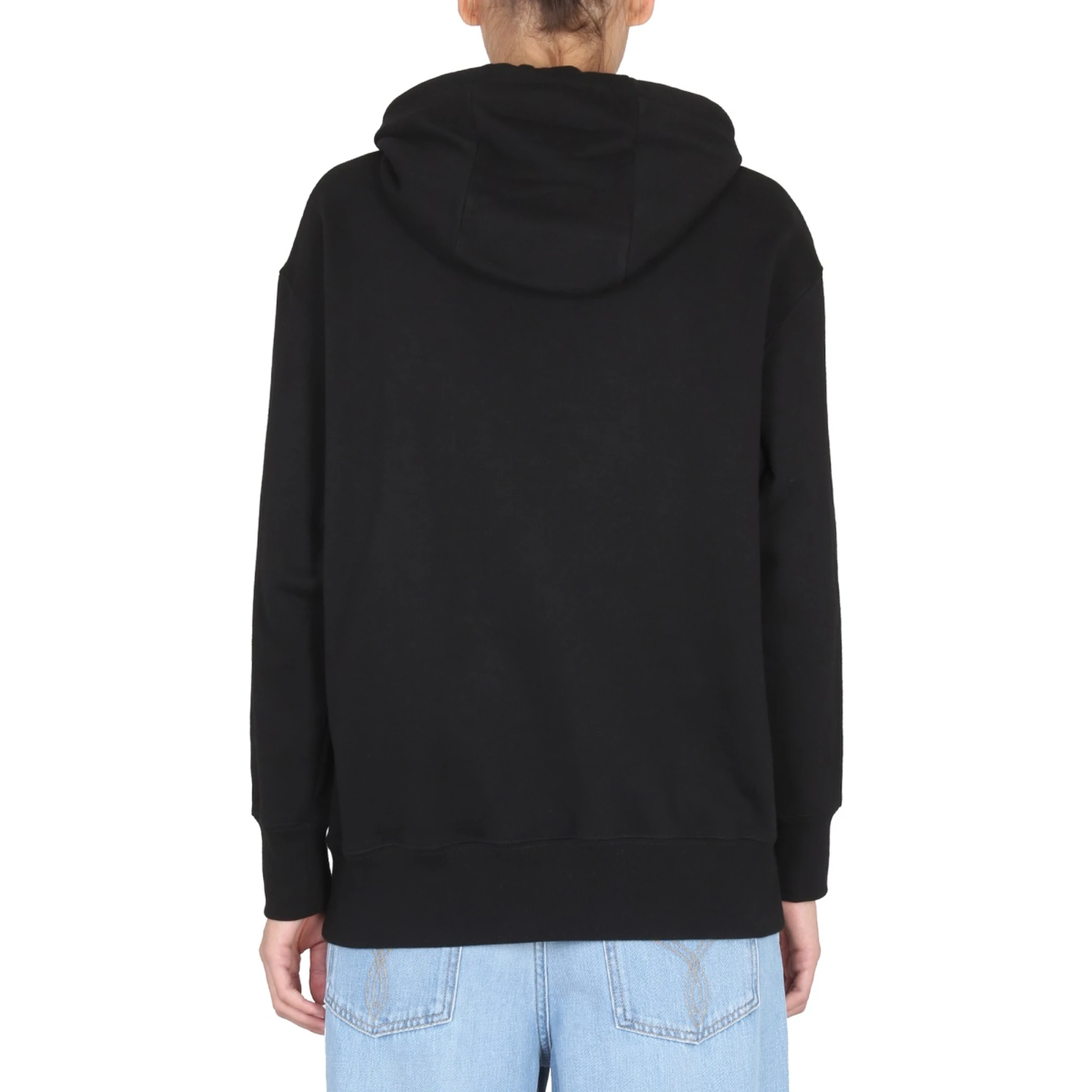 SWEATSHIRT WITH I LOVE YOU LOGO