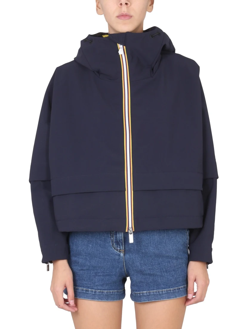 WINDBREAKER WITH LOGO