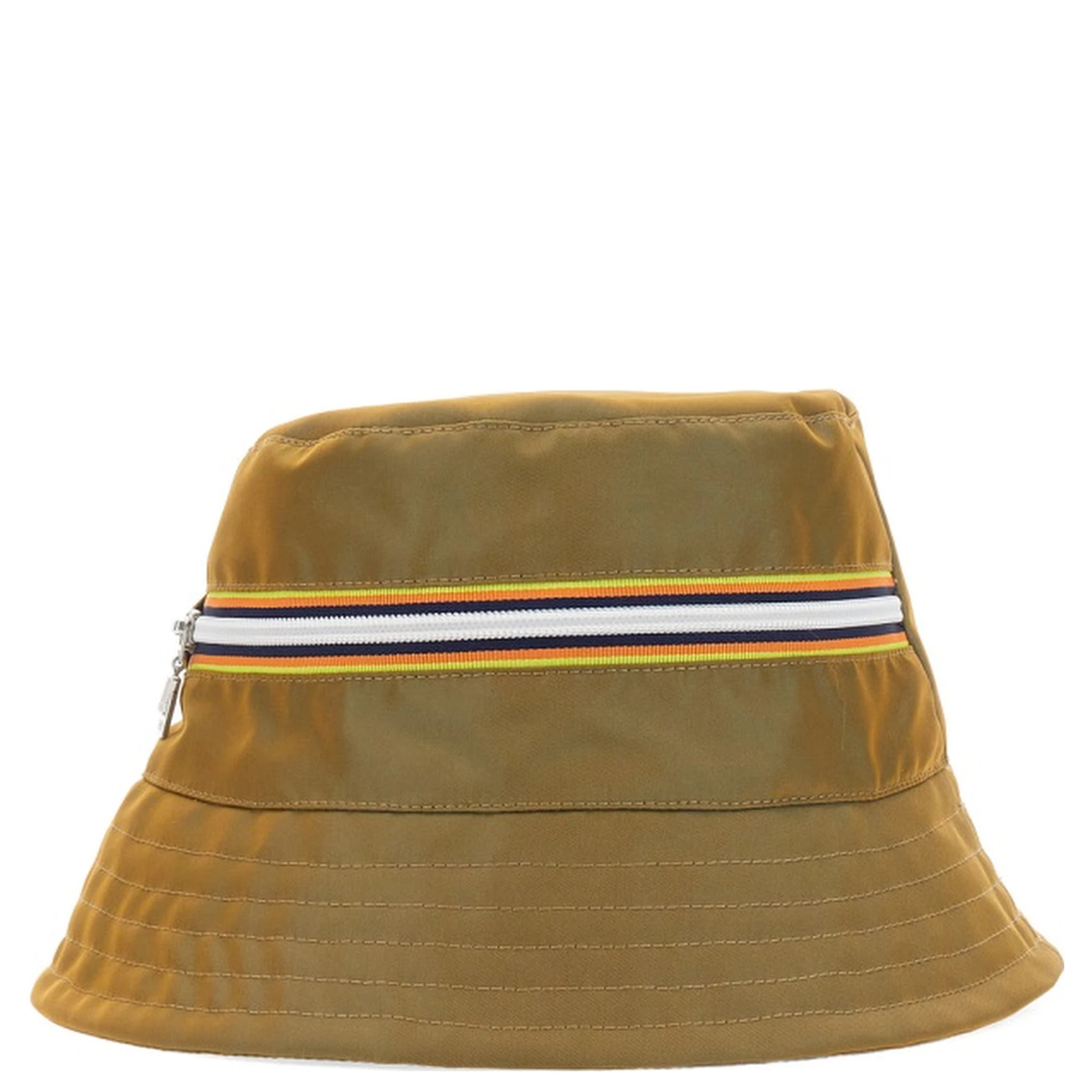 BUCKET HAT WITH ZIPPER LOGO