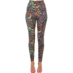 JACQUARD WOOL BLEND TOP AND LEGGINGS