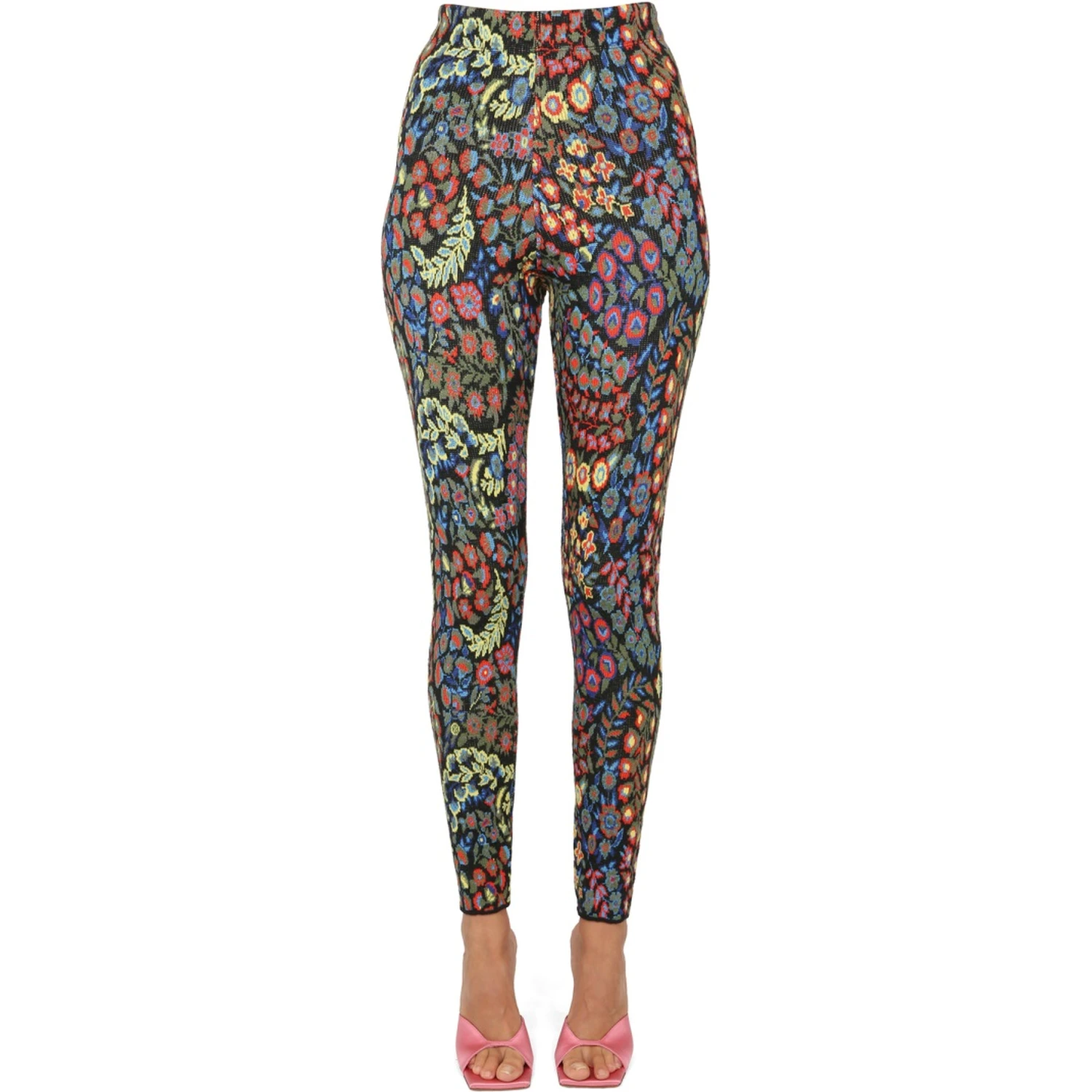 JACQUARD WOOL BLEND TOP AND LEGGINGS