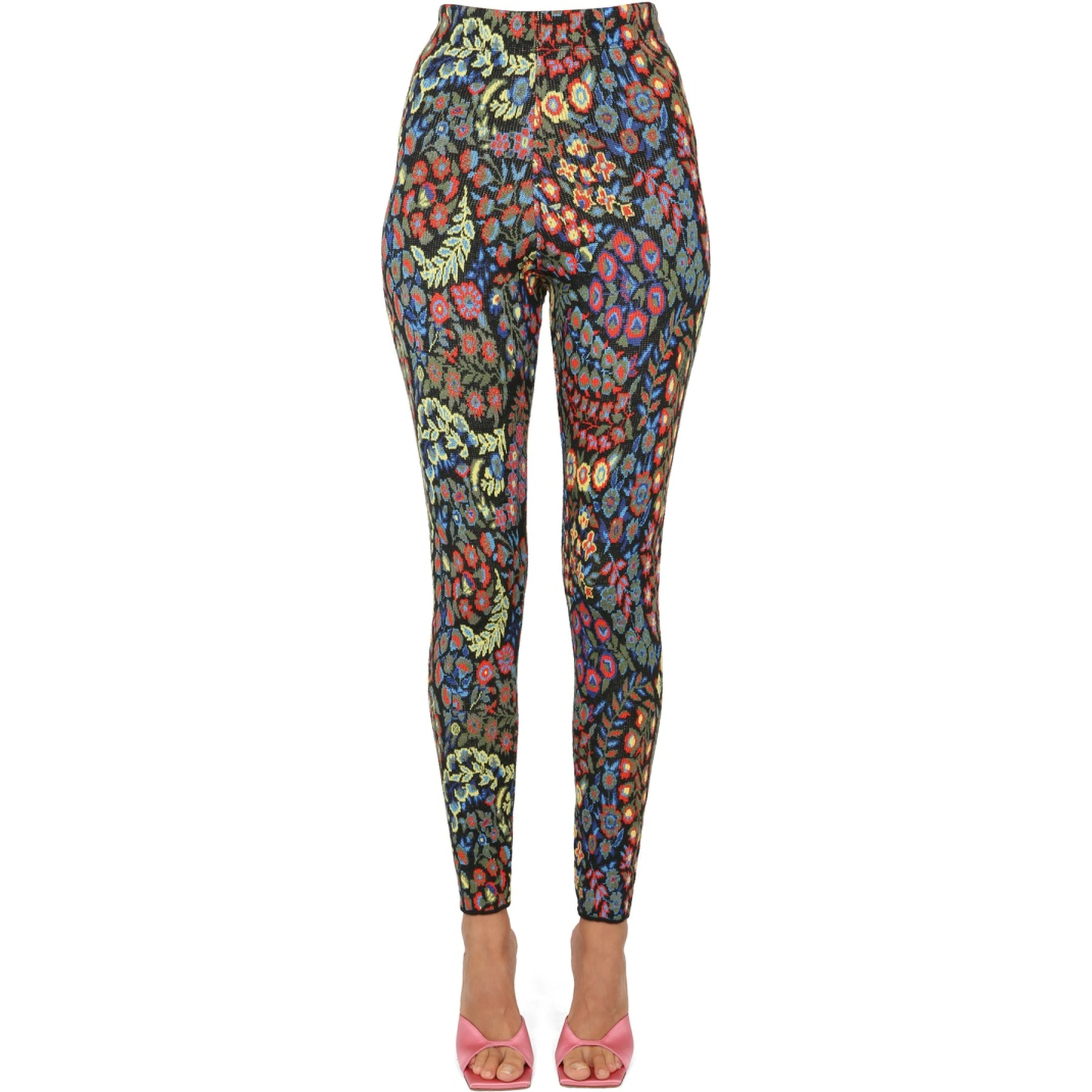 JACQUARD WOOL BLEND TOP AND LEGGINGS