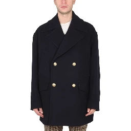 DOUBLE-BREASTED COAT