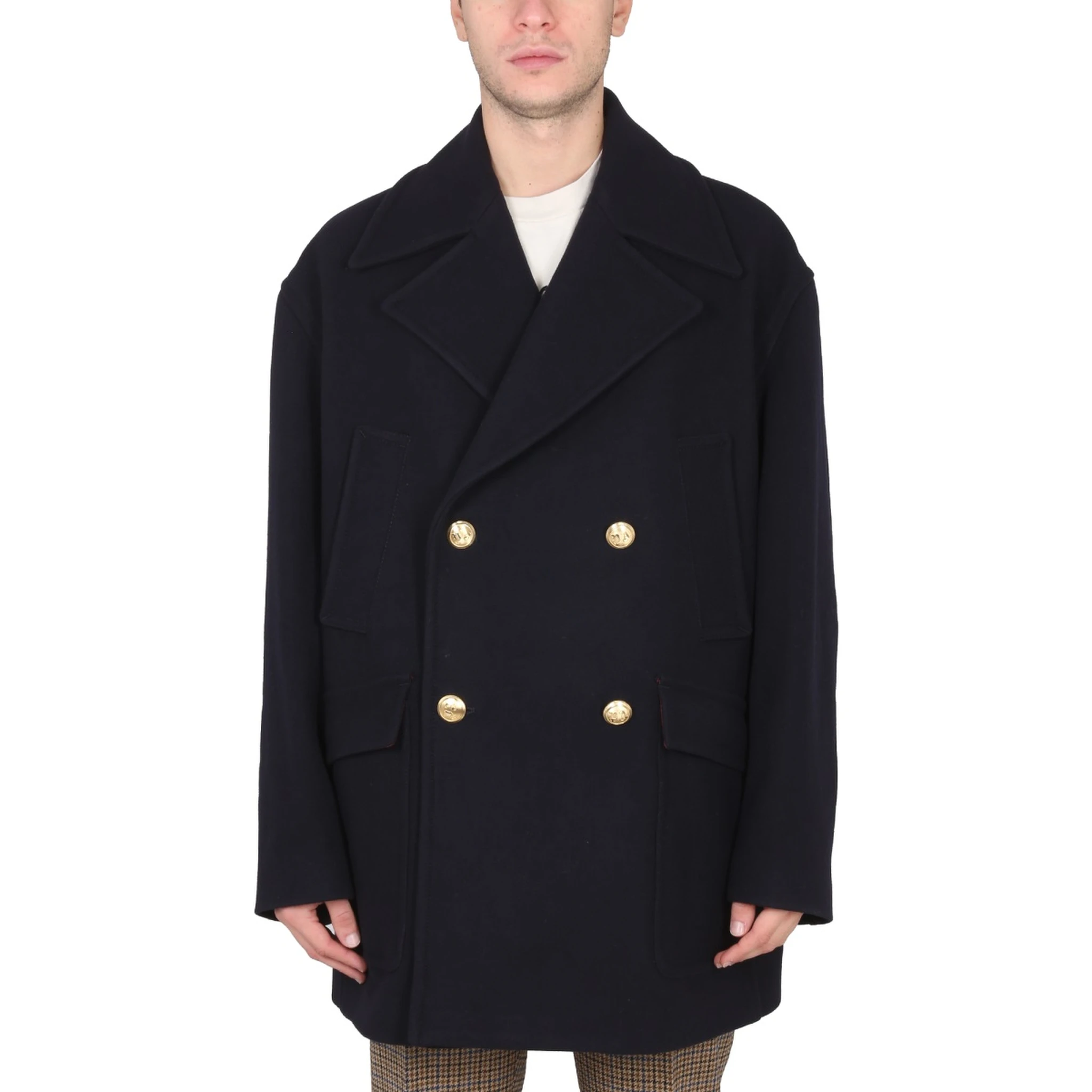 DOUBLE-BREASTED COAT