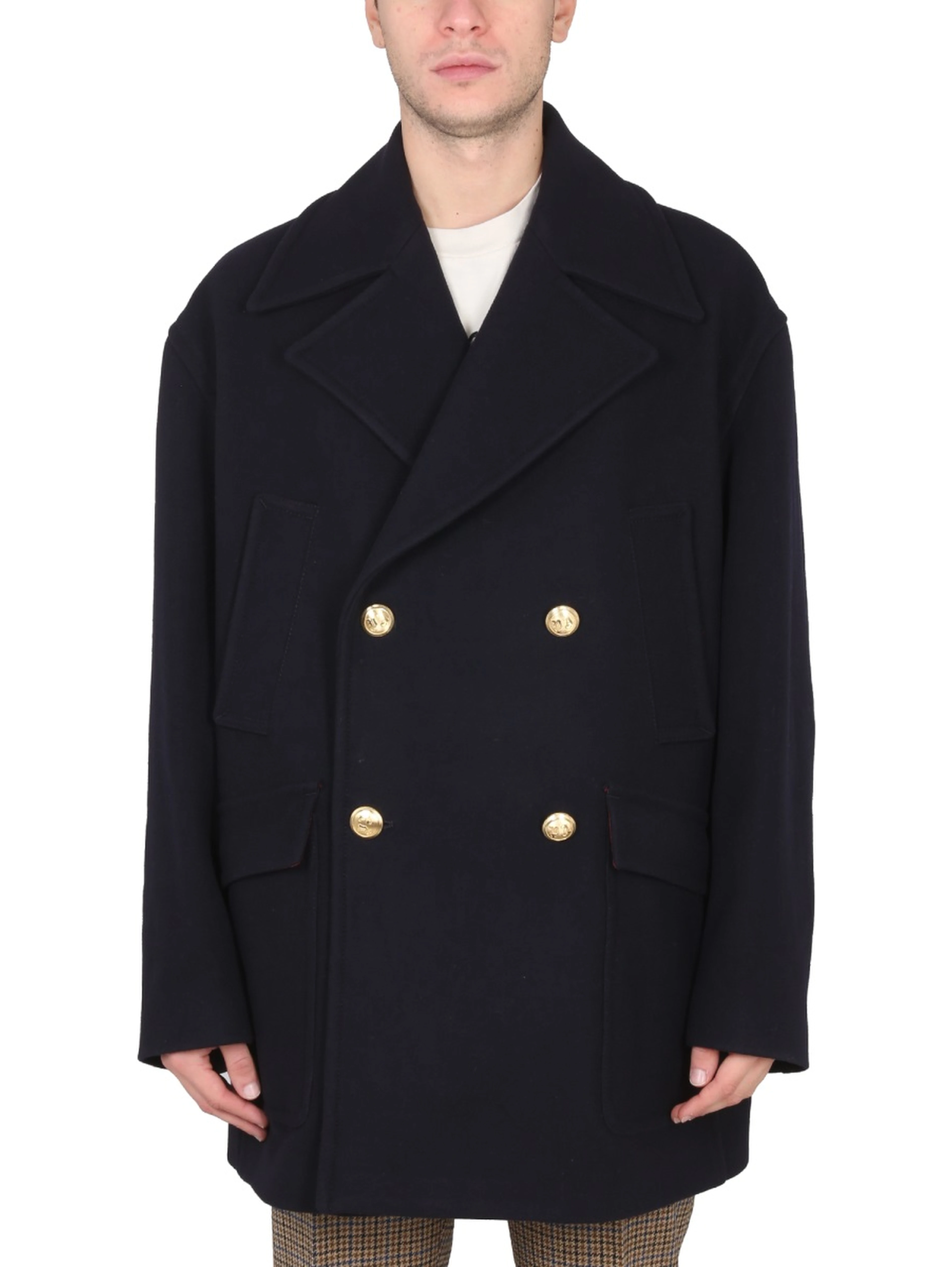 DOUBLE-BREASTED COAT