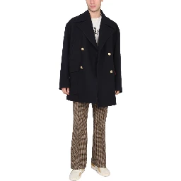 DOUBLE-BREASTED COAT