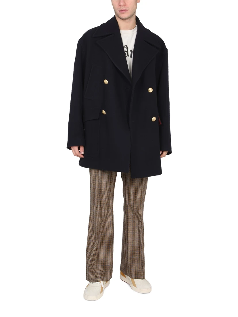 DOUBLE-BREASTED COAT