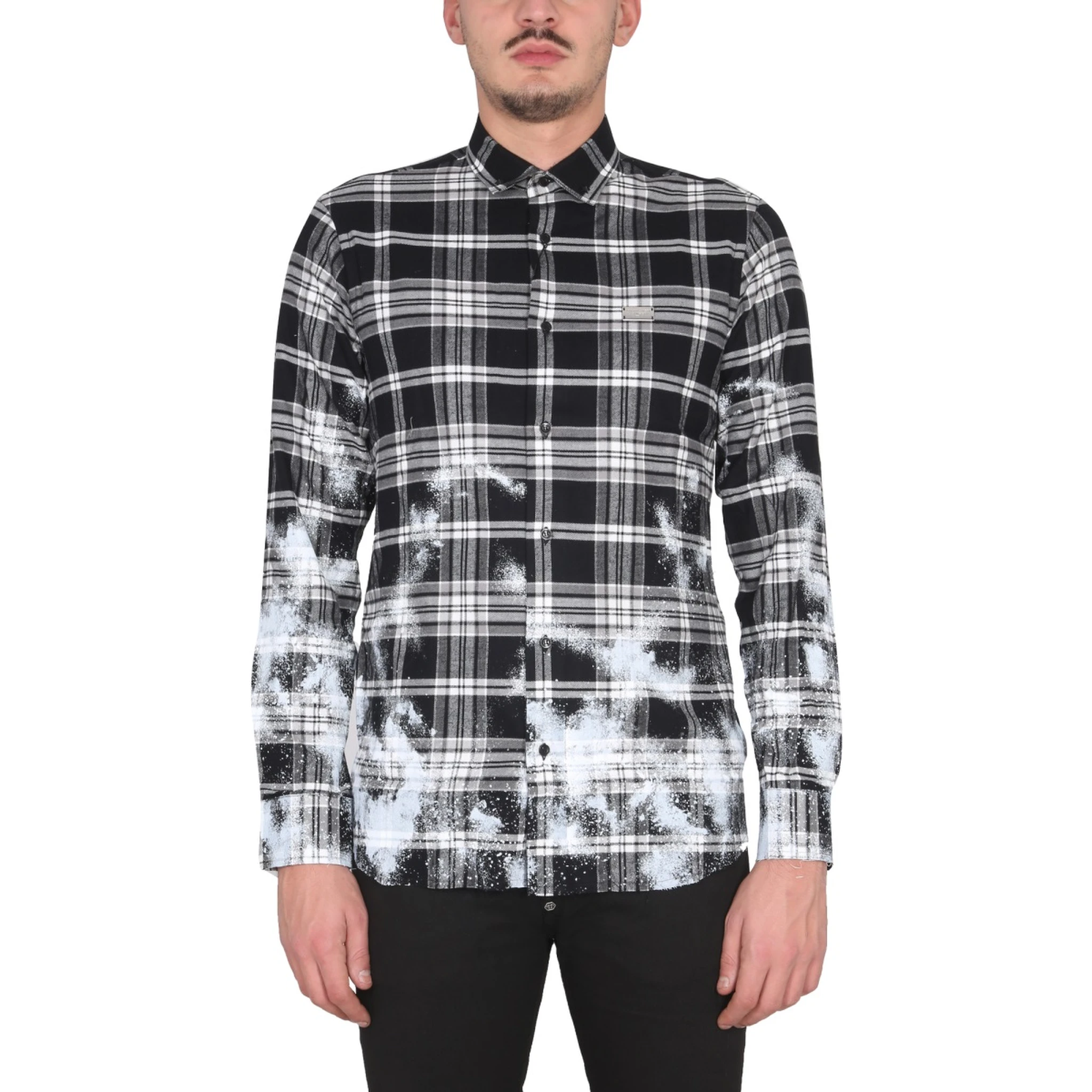 TARTAN PATTERN SHIRT