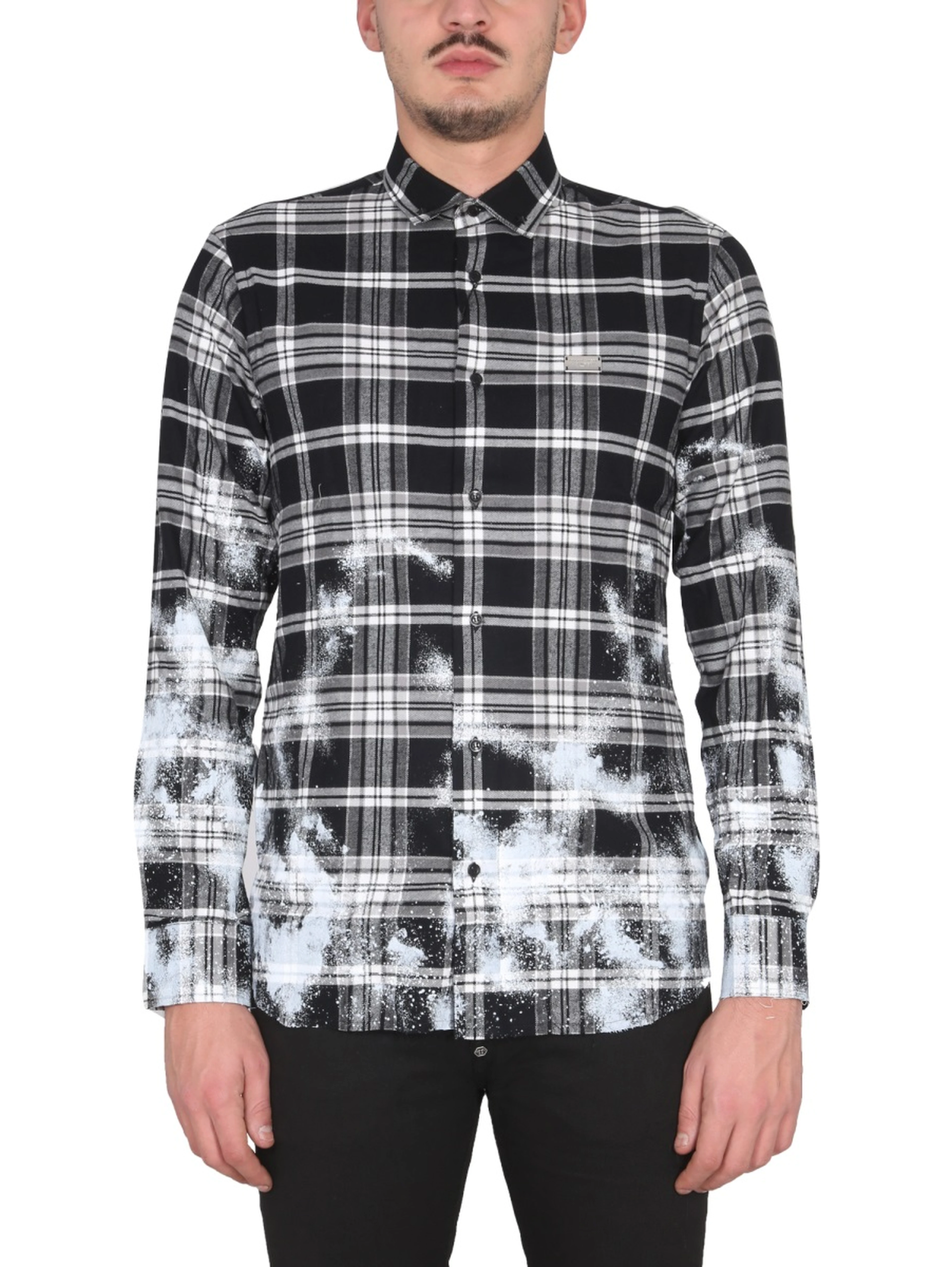 TARTAN PATTERN SHIRT
