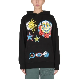 HAND DRAWN VARSITY SWEATSHIRT