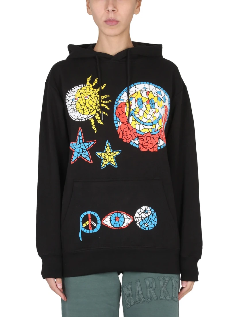 HAND DRAWN VARSITY SWEATSHIRT