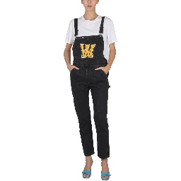 DUNGAREES WITH LOGO