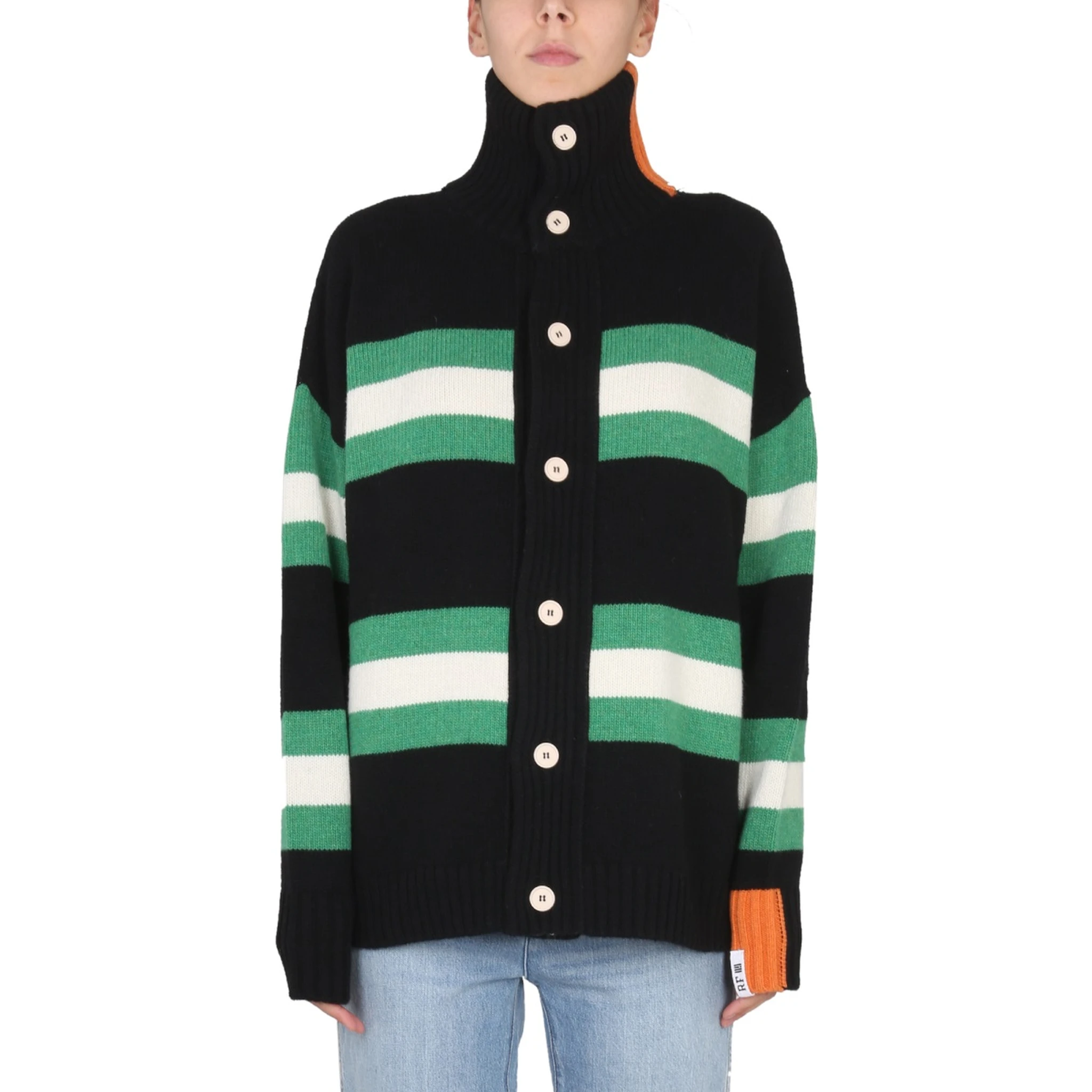 TURTLENECK CARDIGAN