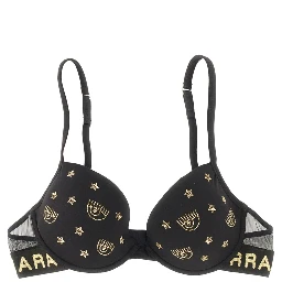 BRALETTE WITH LOGOMANIA