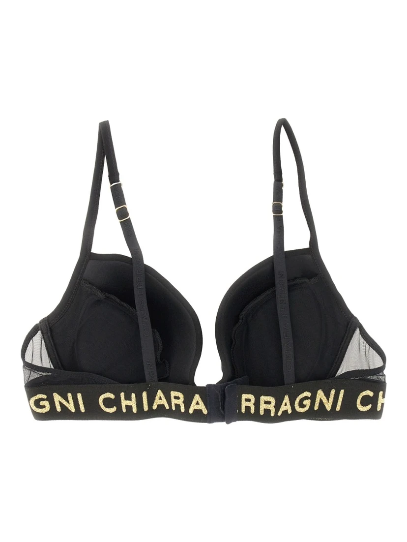 BRALETTE WITH LOGOMANIA