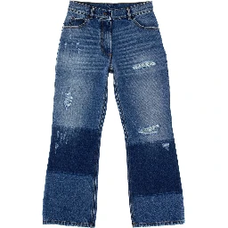 JEANS WITH STAR INLAYS 8 MONCLER PALM ANGELS