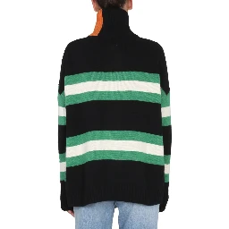 TURTLENECK CARDIGAN