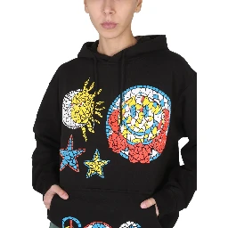 HAND DRAWN VARSITY SWEATSHIRT