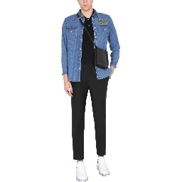 SHIRT WITH EMBROIDERED LOGO