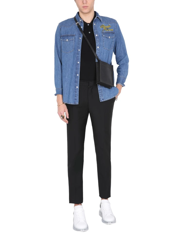 SHIRT WITH EMBROIDERED LOGO alternative